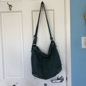denim bag